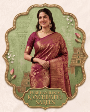 Kanchi Pattu sarees