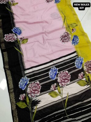 kashmiri silk saree code:kss001